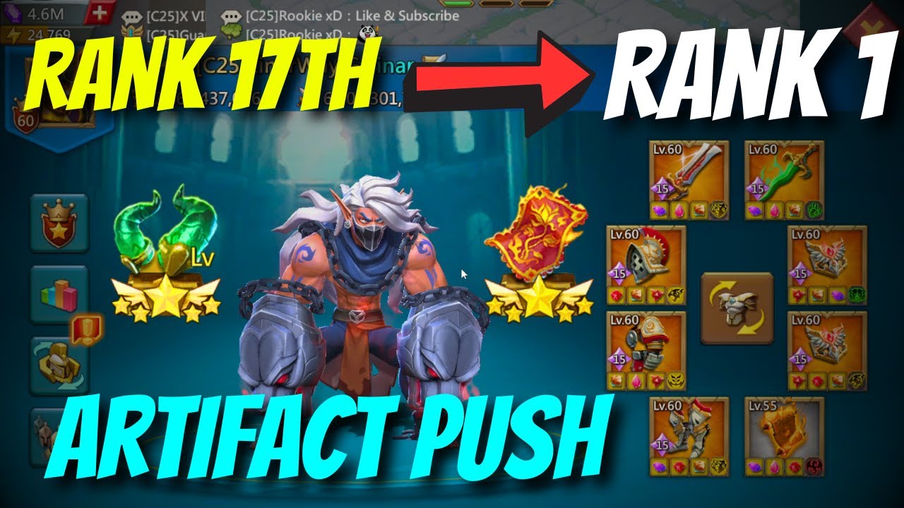 Sneaking Einarway to the Top of Royal Artifact Challenge | Lords Mobile