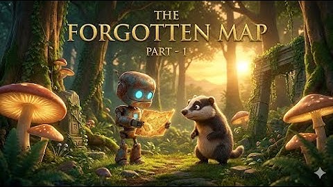 3D Animation Story in English || The Forgotten Map of Robots || Animation Cartoon Video 