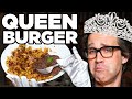 How Does The Queen Eat A Burger?