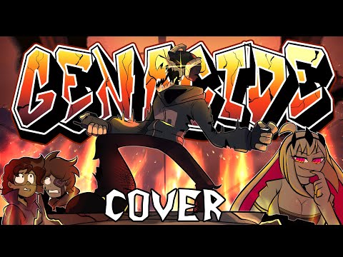 Genocide WITH LYRICS - Friday Night Funkin' VS Ex Tabi Mod (Lyrical Cover) (FNF Animation)