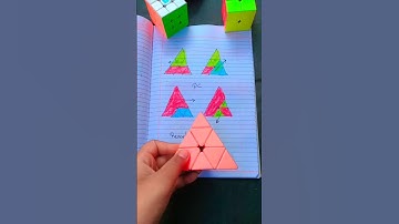 How to solve pyramid cube with 15 second 😱😱#shorts #short #youtube #cubing