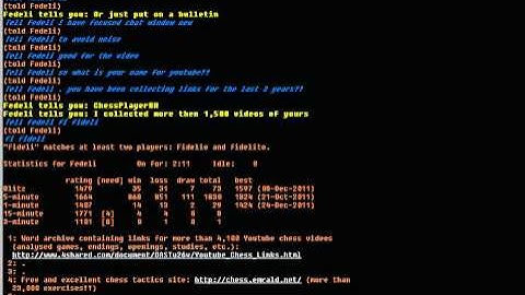 Chess World.net : Fedeli Chess Video Links Document File (Chessworld.net)