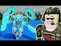 BUZ KRİSTALLİ SAVAŞ ROBOTU! | Roblox Gemi Yapma Oyunu | Build A Boat