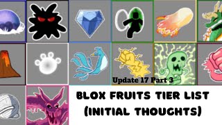Blox Fruits Tier List! (Update 17)