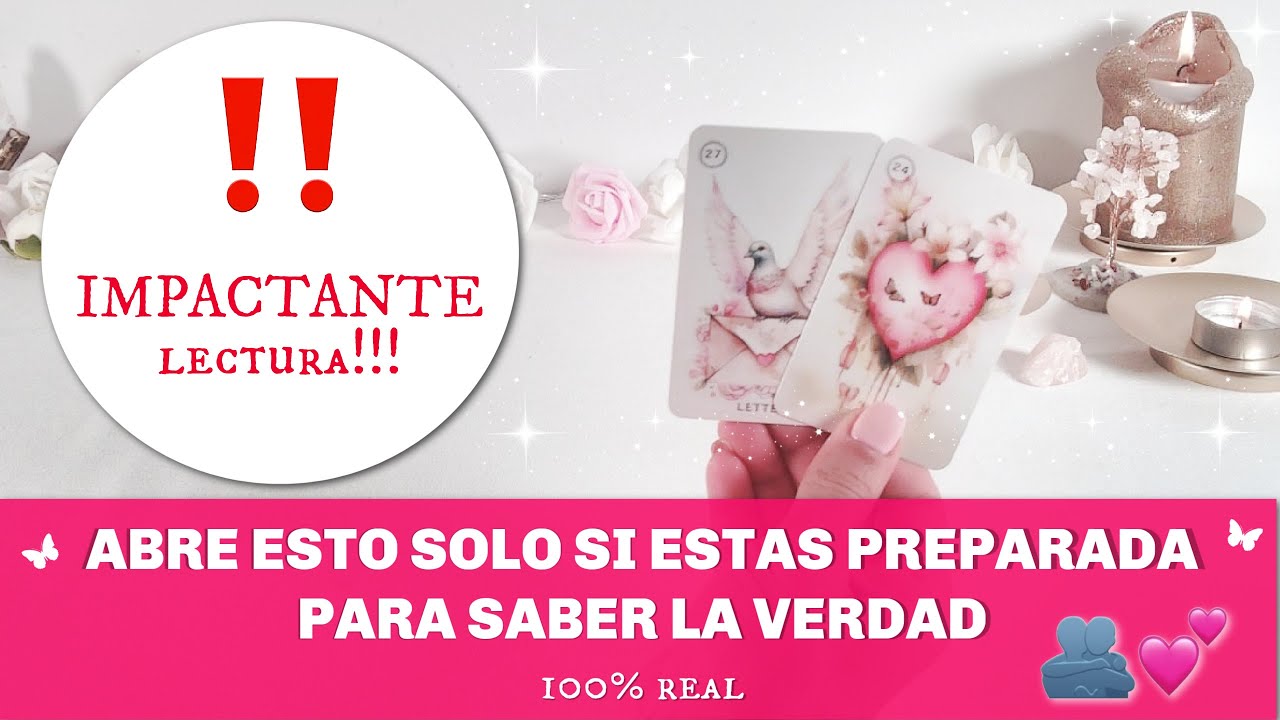 ESTA ENAMORADO DE MI O ES ES SOLO ATRACCIÓN? 🔥 QUE SIENTE REALMENTE? 👀😯 ...