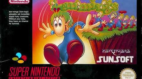 Lemmings (SNES) 8-bit Arrangements, T17: Rainbow Islands