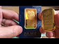 👉 100 gram gold bar, 50 gram gold bar, 5 oz gold bar, royal arms 1 ounce gold coin #goldbar