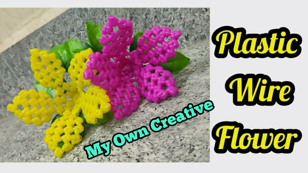 Plastic Wire Flower Making in Tamil...!