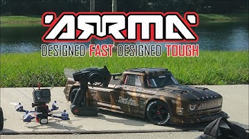 Arrma Infraction 6S VS Race Drone Chase In FPV