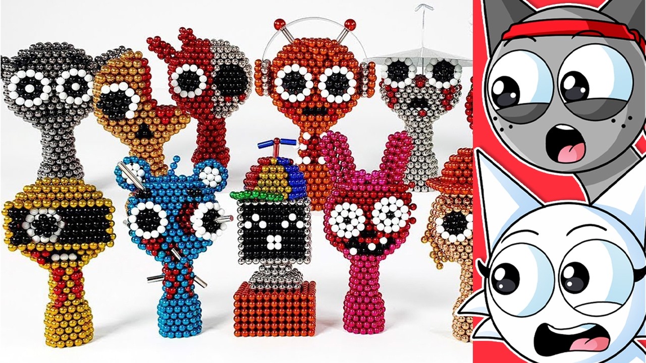 El ARTE de IMANES SPRUNKI más SATISFACTORIO del MUNDO