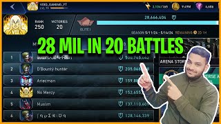Injustice 2 Mobile | Arena battles 28 Million in 20 Battles | Arena Gameplay