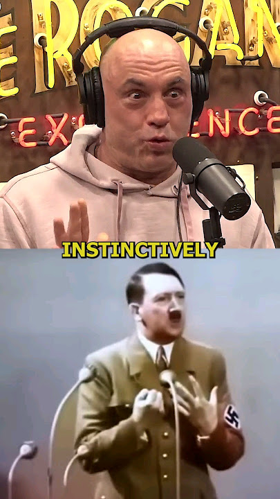 Translating Hitler's Voice To English Using A.I. - Joe Rogan