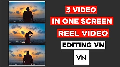 Instagram reels 3 layers video || how to create three layer reel || multi layer video editing