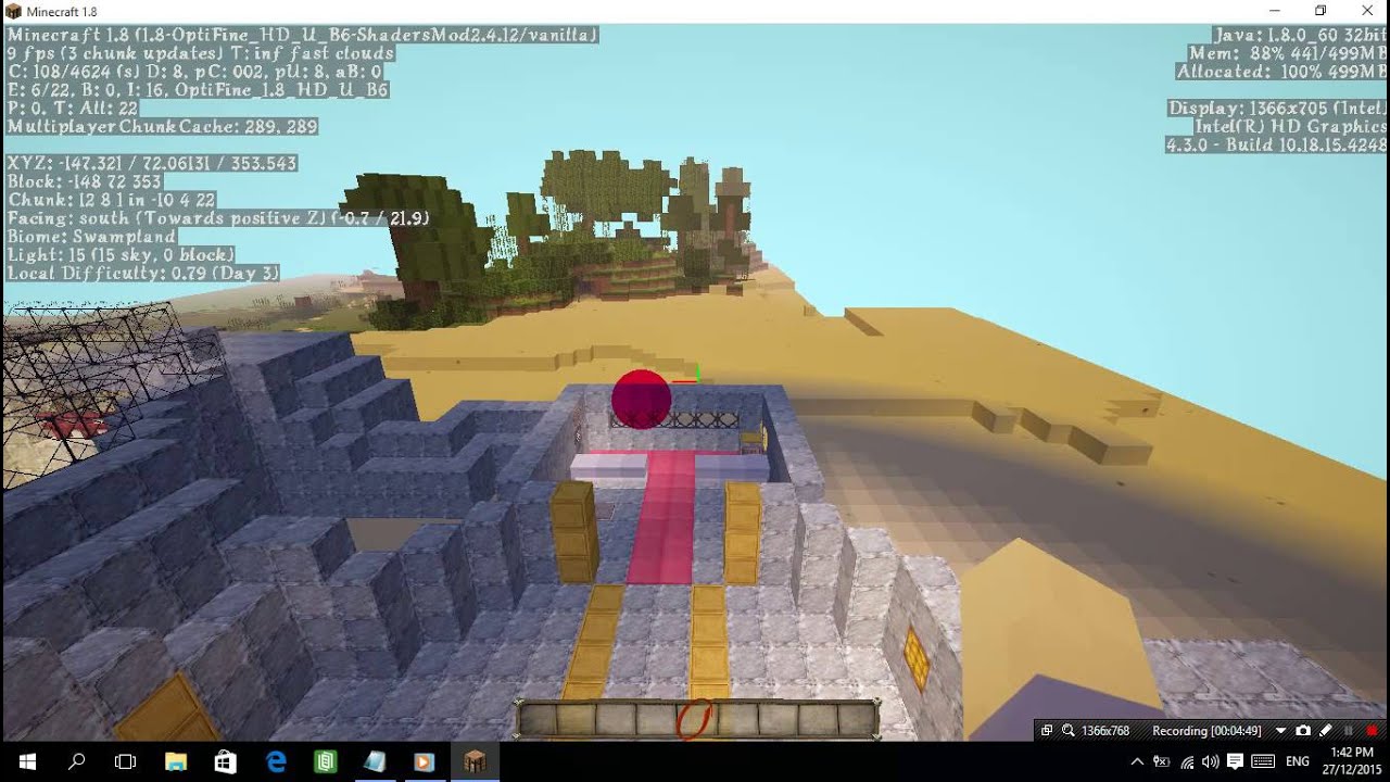 How To Download Shaders Mod With Optifine Minecraft 1 8 Youtube