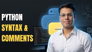 Python Mastery #3 | Python Syntax, Comments & Indentation | Welcome to Code Cafe ☕