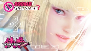 Tekken 7 Ppsspp Mod HD Textures + Save Data + Cheat Rage Arts PSP (Android/ PC) | PPSSPP GAME