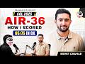 HOW I SCORED 65/75 IN GK - AIR 36 | SSC CGL 2025 | PARMAR PODCAST