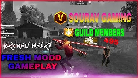 V BADGE GUILD MEMBERS 😱 CS RANKE ⚡ FULL RUSH GAMEPLAY 👆 FREE FIRE 🔥 VIDEO 💯