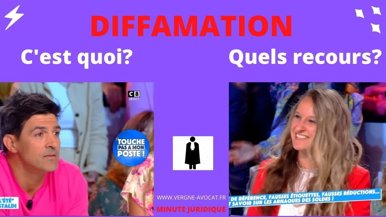 C'est quoi une DIFFAMATION et quels sont mes recours ? - YouTube