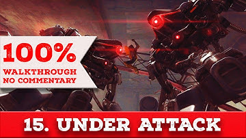 Wolfenstein: The New Order Walkthrough (Über difficulty,All Collectibles) part15 UNDER ATTACK