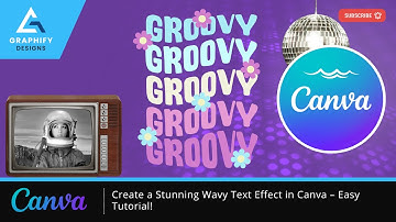 Create a Stunning Wavy Text Effect in Canva – Easy Tutorial!
