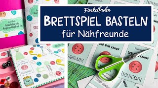 Funkelfaden Spiel - Gratis Diy-Spiel Zum Ausdrucken Und Basteln