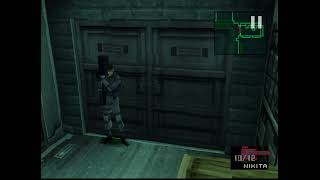 MGS1: Hanger room + Nikita Camera Bug