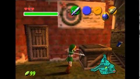 OoT: 90 Degree Jump Slash Clip Setup without Shield