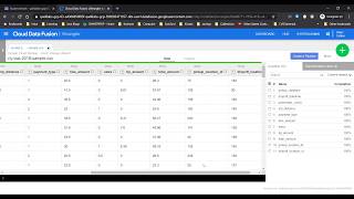 GCP -  Building and executing a pipeline graph in Cloud Data Fusion