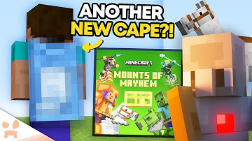 NEW CAPE, MOUNTS OF MAYHEM RELEASE DATE, AND NEW MINECRAFT SPEAR + HORSE UPDATES ARE HERE!