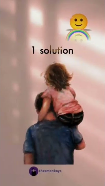 Million problems |  1 solution ❤️🖇️  | papa quotes | father status |