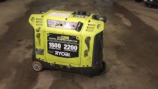 Ryobi Inverter Generator Won't Start / Surging  Carburetor Cleaning  RYI2200