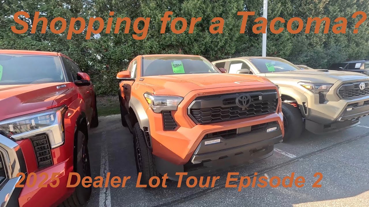 Shopping for a Tacoma? 2025 Dealer Tour – Ep. 2