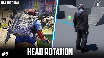 UE4: TUTORIAL #9 | Rotate head to camera