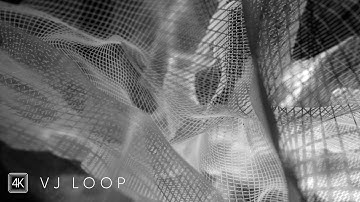 Black & White Grid Morph | 4K VJ Loop & Visual Background