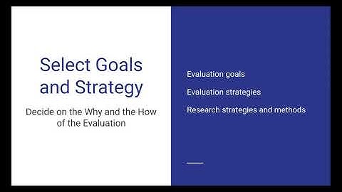 Lecture 6: Evaluate Artefact II