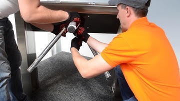 Installation of Twix-M || Монтаж турникета TiSO Twix-M