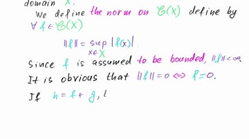 Dan Herbatschek -  Continuous Functions Space
