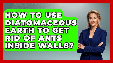 How To Use Diatomaceous Earth To Get Rid Of Ants Inside Walls? - Insects and Invaders