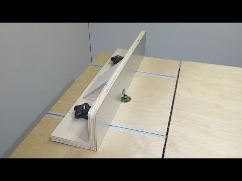 I Made Router Fence | Simple DIY - YouTube