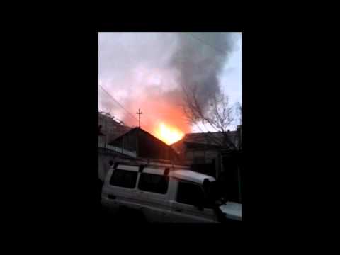 ხანძარი კოტე მესხის ქუჩაზე!!!