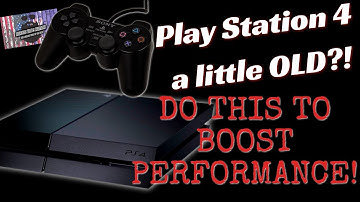 PS4 Performance boost, do this! PlayStation 4 Database Rebuild.