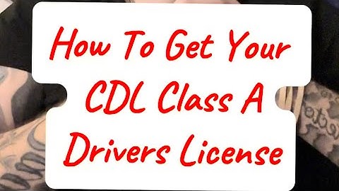 How To Get Your CDL Class A Drivers License PART 2 | Box Truck Ant