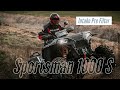 Polaris Sportsman 1000/850 Air Intake MOD - Keep Water, Mud, Snow and Dust OUT !!