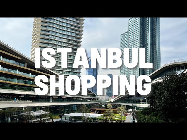 Istanbul Shopping Scenes: Zorlu Center