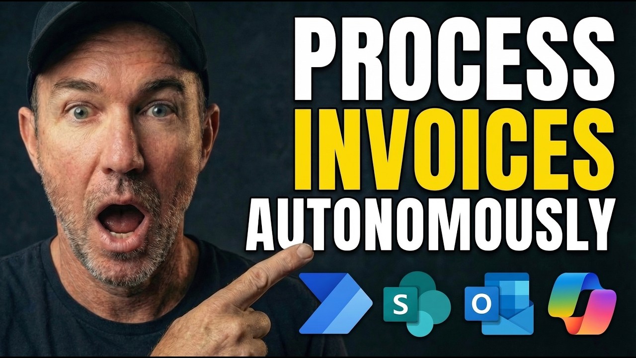 Video: Stop Manual Invoice Entry | Build This M365 Workflow