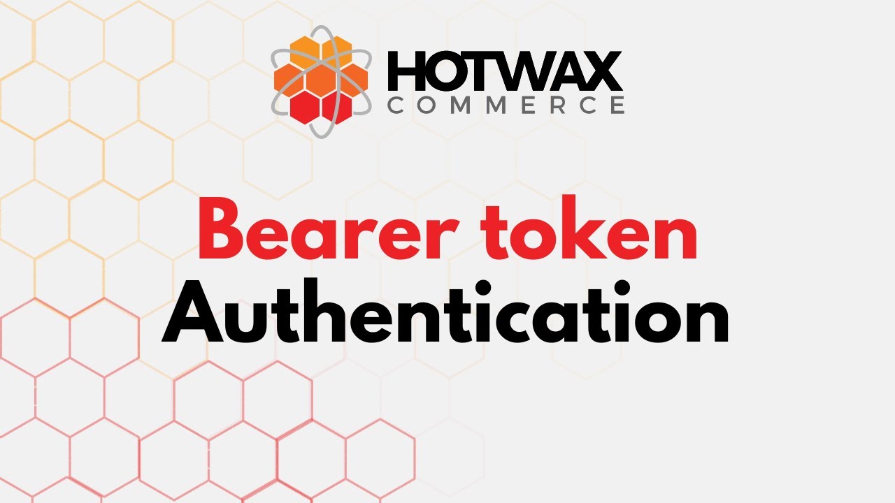 Bearer Token Authentication · api.video documentation