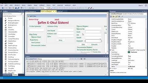 Nesne Tabanlı Programlama Form Uygulaması - Uygulama Sınavı 1-2 - E Okul