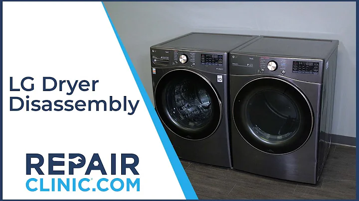 Disassembly - LG Electric Dryer (Model DLEX4000B)