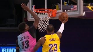 Information Bam Adebayo Big Block on LeBron James Update